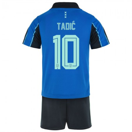 Billiga Fotbollströjor AFC Ajax Dusan Tadic 10 Barn Borta tröja 2021/22 Kortärmad 